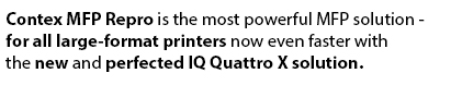 Contex IQ Quattro X 44 MFP Repro Superior technology captures maps, drawings, posters and fine art