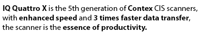 Contex IQ Quattro X 4490 Superior technology captures maps,drawings, posters and fine art